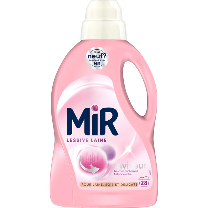 MIR Lessive liquide pour linge délicat, laine et soie