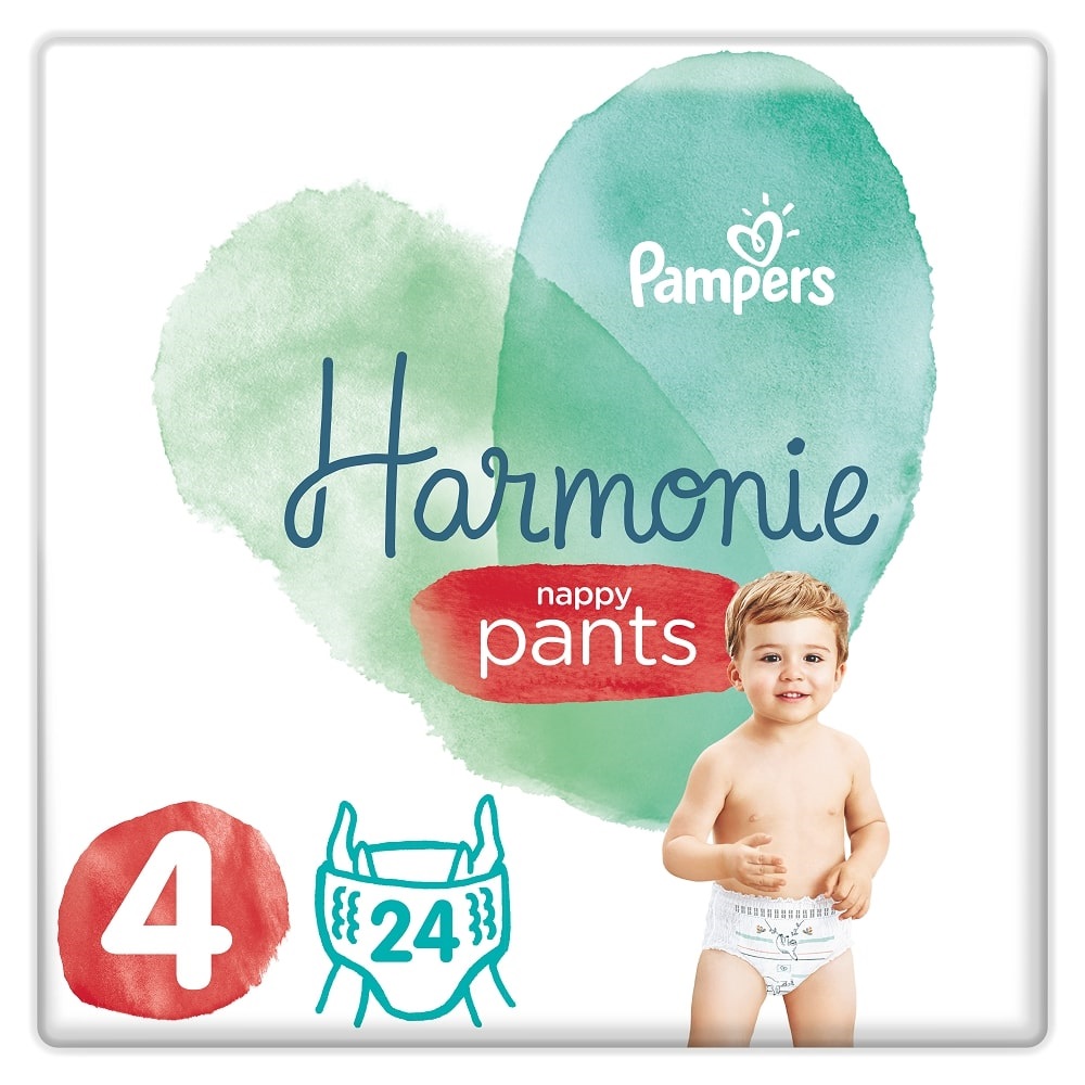 PAMPERS Harmonie Pants Couches-culottes taille 4 (9-15 kg)