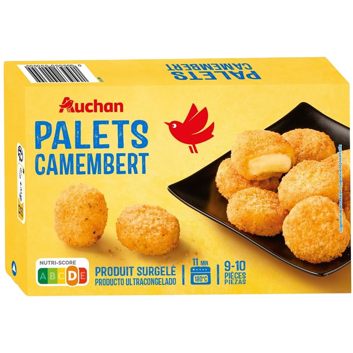 AUCHAN Bouchées panées au camembert