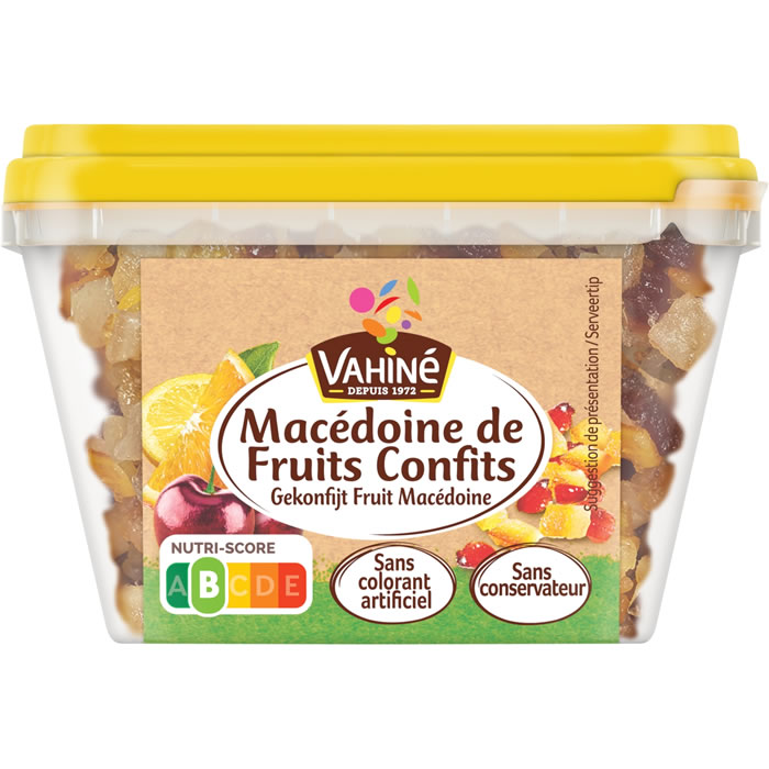 VAHINE Macédoine de fruits confits
