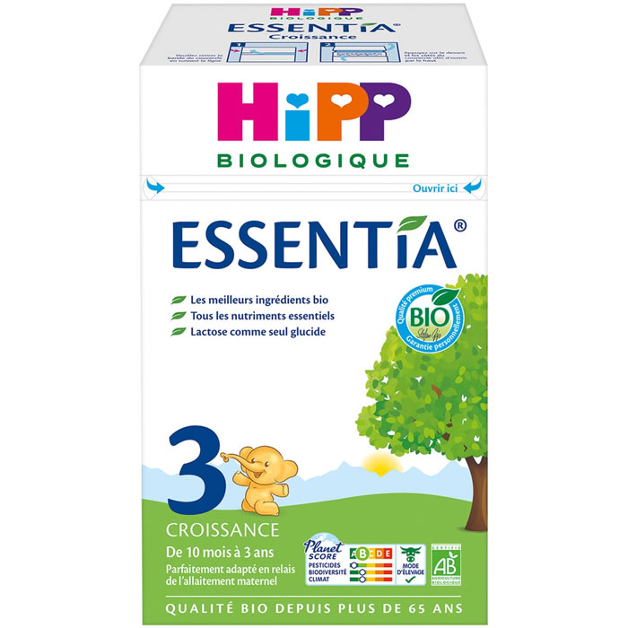 HIPP Essentia Lait de croissance en poudre 10/36 mois bio