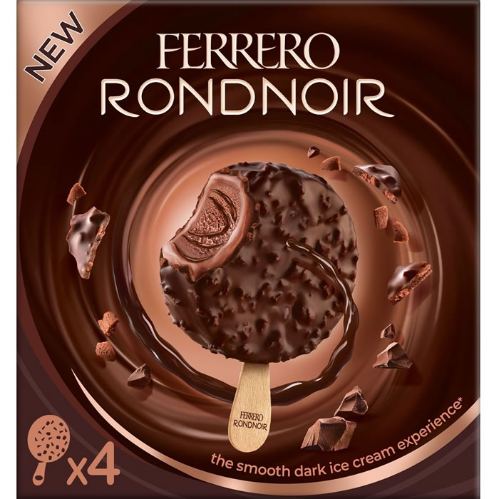FERRERO ROCHER : Bâtonnets glacés au chocolat noir - chronodrive