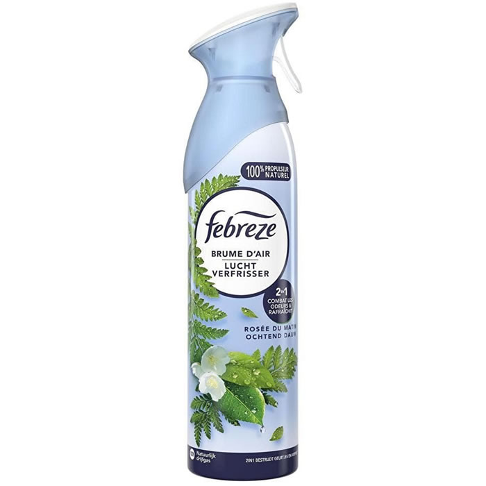FEBREZE Brume d'Air Désodorisant spray rosée du matin