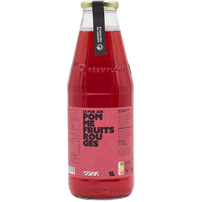 LE FOURGON Pur jus pomme fruits rouges