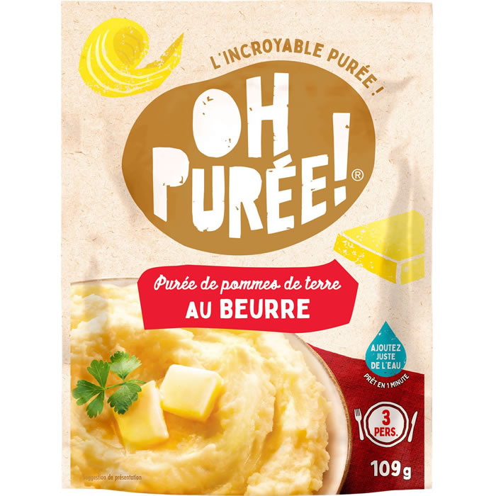 OH PURÉE! Purée de pommes de terre au beurre