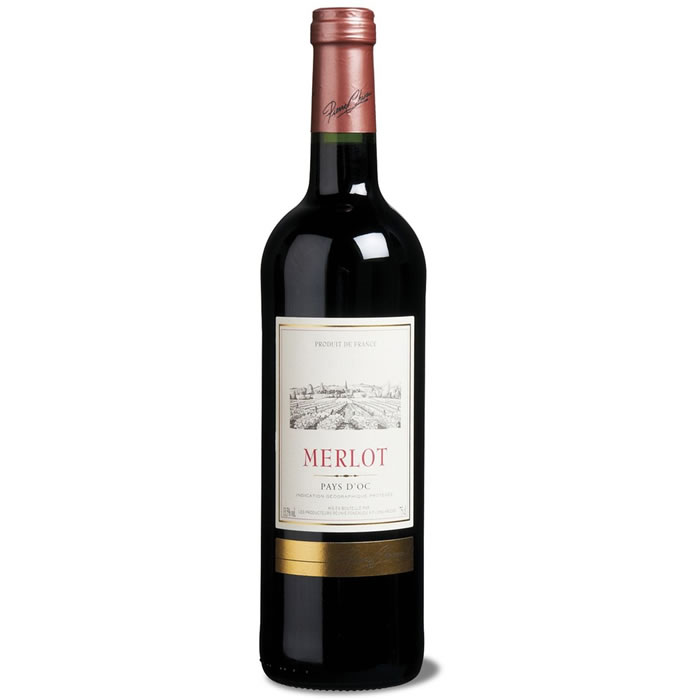 PAYS D'OC - IGP Pierre Chanau - Merlot Vin rouge