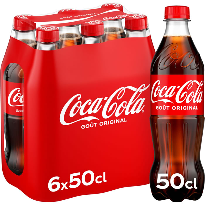 COCA-COLA Original Boisson gazeuse aux extraits végétaux