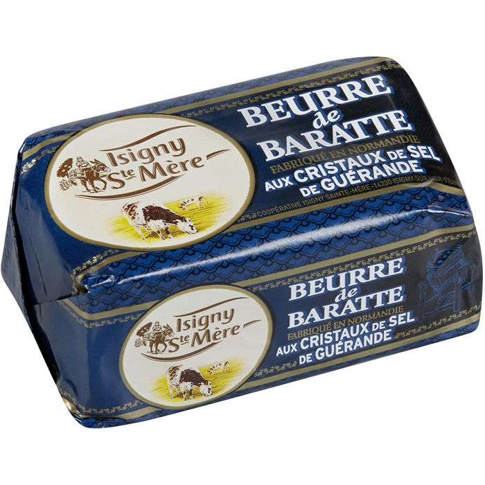 Le Beurre moulé doux d'Isigny - AOP - mon-marché.fr