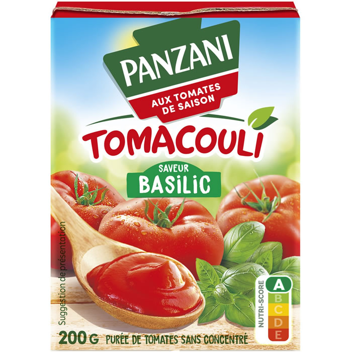 PANZANI Tomacouli Purée de tomates au basilic
