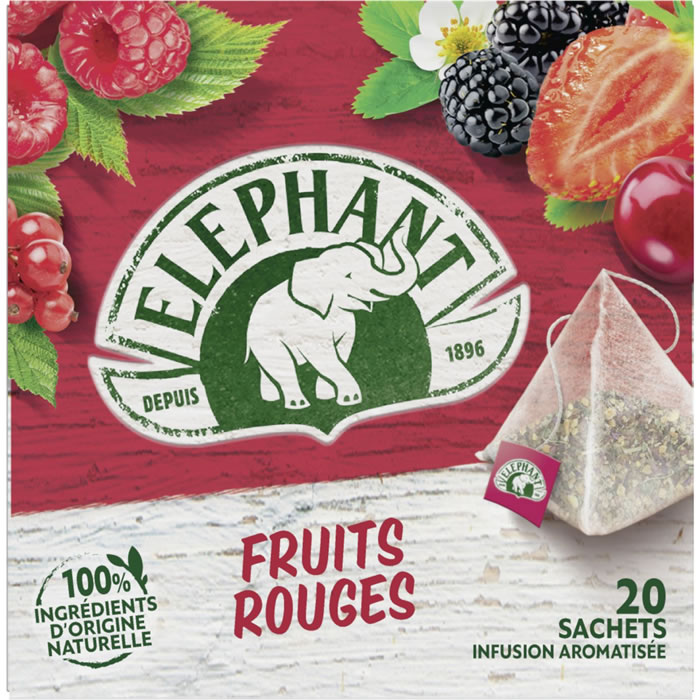 ELEPHANT Infusion de fruits rouges