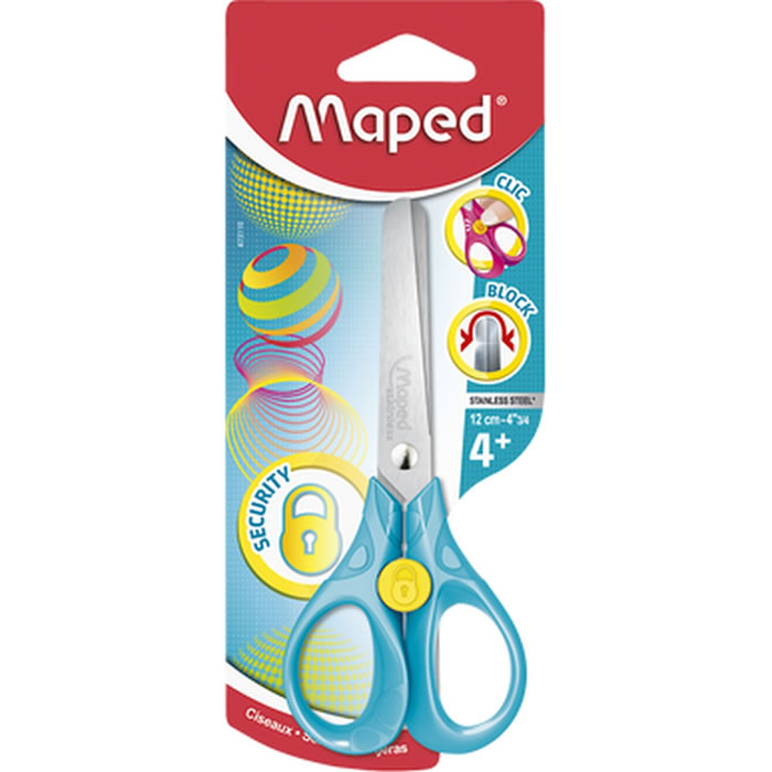 MAPED Ciseaux bout rond 12 cm dès 4 ans