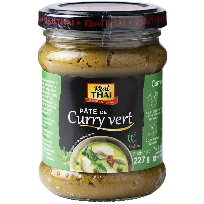 REAL THAI Pâte de curry vert