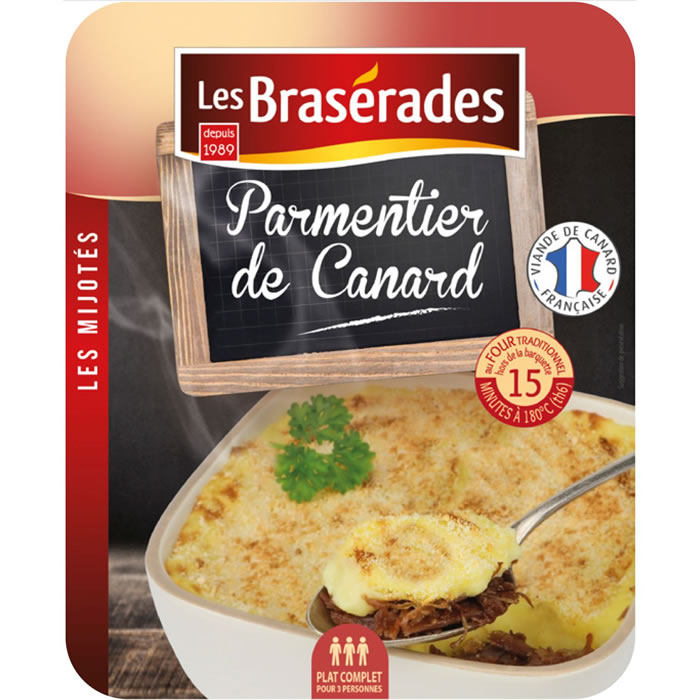 LES BRASERADES Parmentier de canard