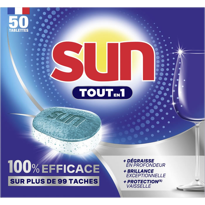 SUN Tout-En-1 Tablettes lave-vaisselle