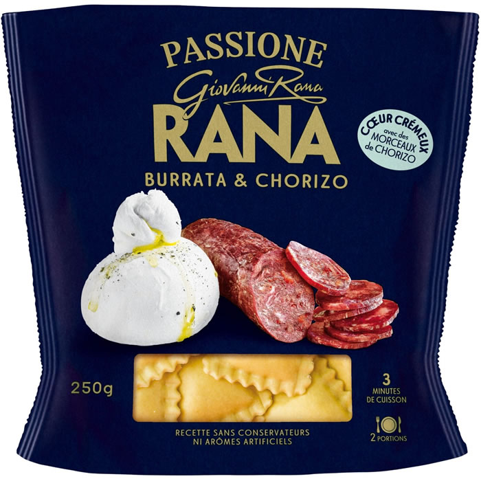 GIOVANNI RANA Edizione Limitata Ravioli à la burrata et chorizo