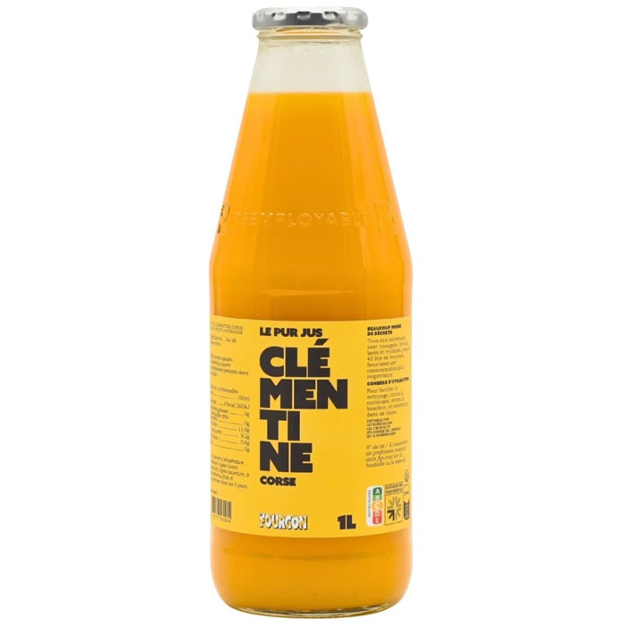 LE FOURGON Pur jus de clémentine de corse
