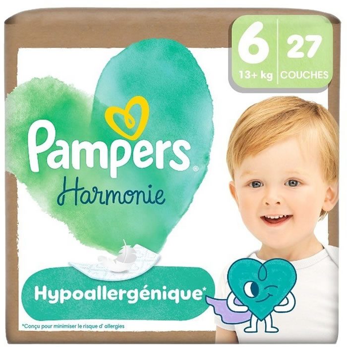 PAMPERS Harmonie Couches taille 6 (13 kg et +)