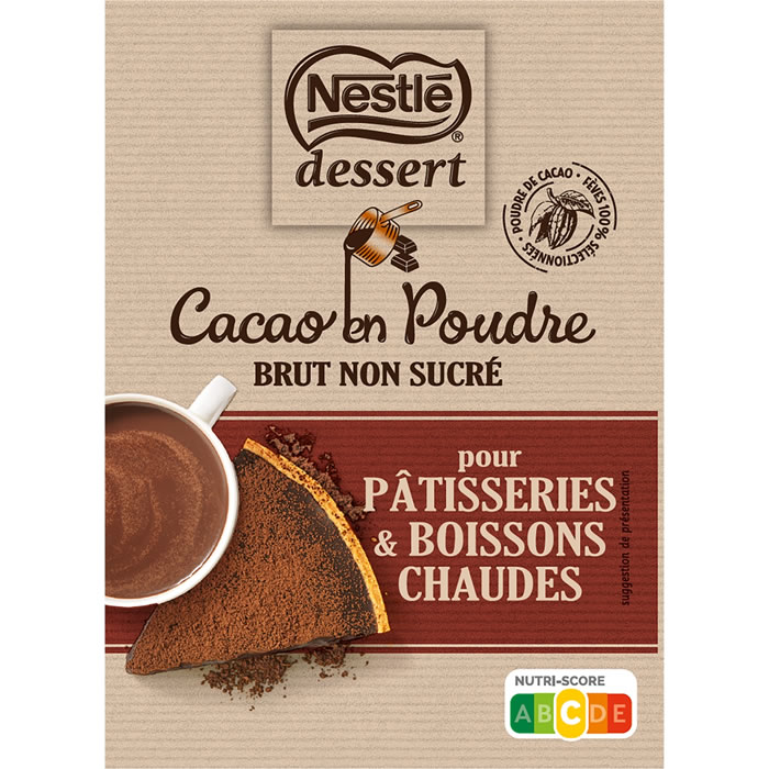 NESTLE Dessert Cacao en poudre non sucré
