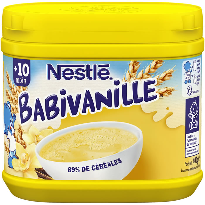 NESTLE Babivanille Céréales en poudre vanille dès 10 mois
