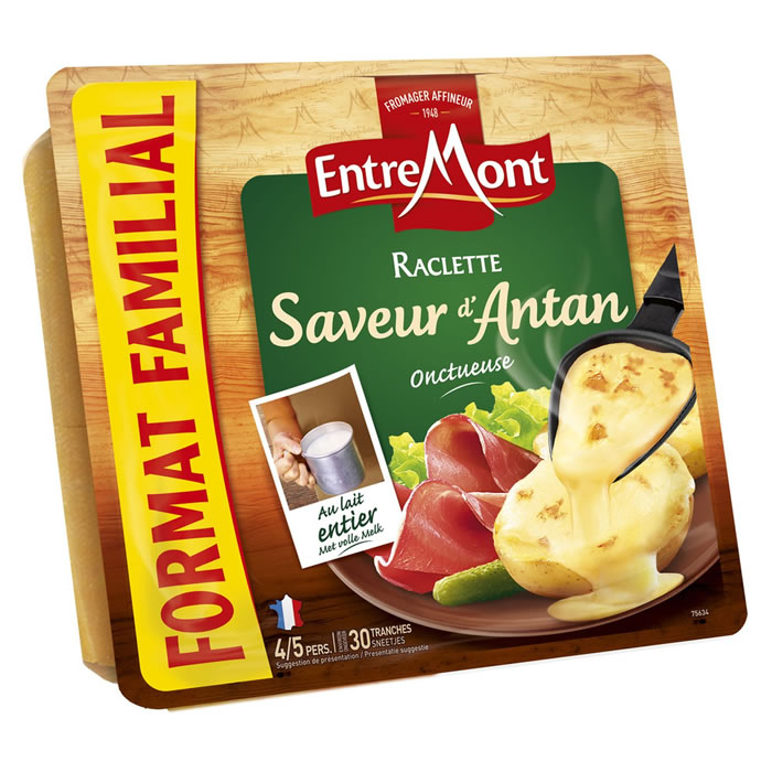 ENTREMONT Fromage à raclette Saveur d'Antan