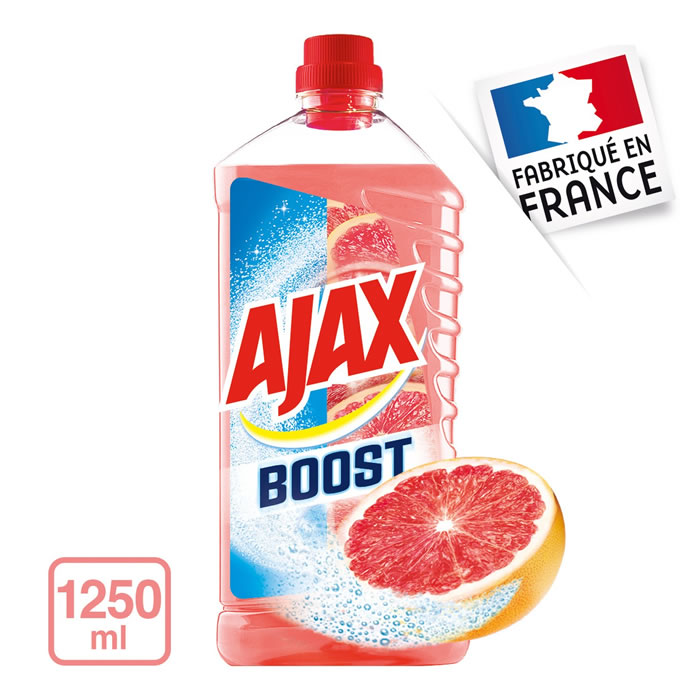 AJAX Boost Nettoyant multi-surfaces bicarbonate pamplemousse