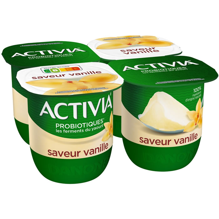 ACTIVIA Yaourts bifidus à la vanille