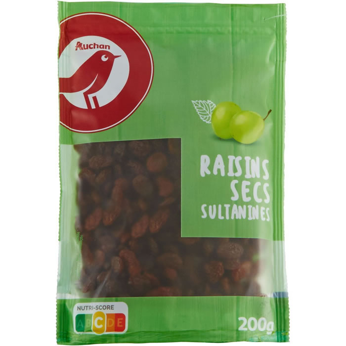 AUCHAN Raisins secs sultani
