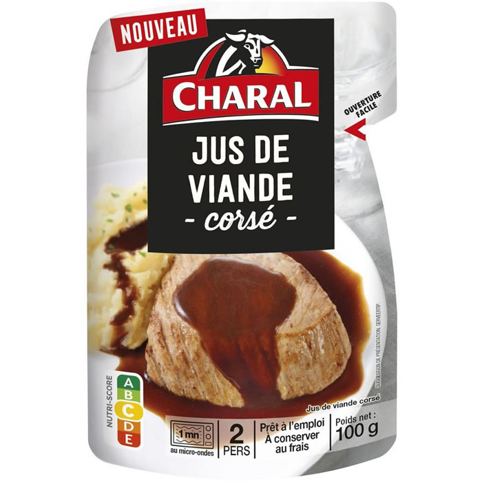 CHARAL Jus de viande corsé