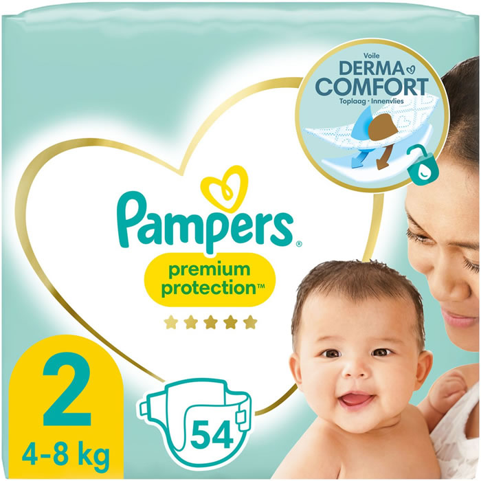 PAMPERS Premium Protection Couches taille 2 (4-8 kg)