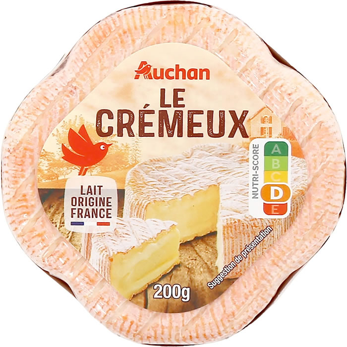 AUCHAN Fromage crémeux