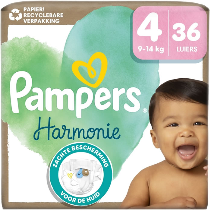 PAMPERS Harmonie Couches taille 4 (9-14 kg)