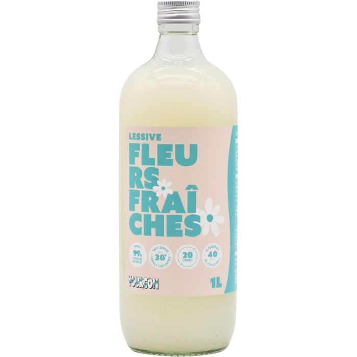LE FOURGON Lessive liquide fleurs fraîches
