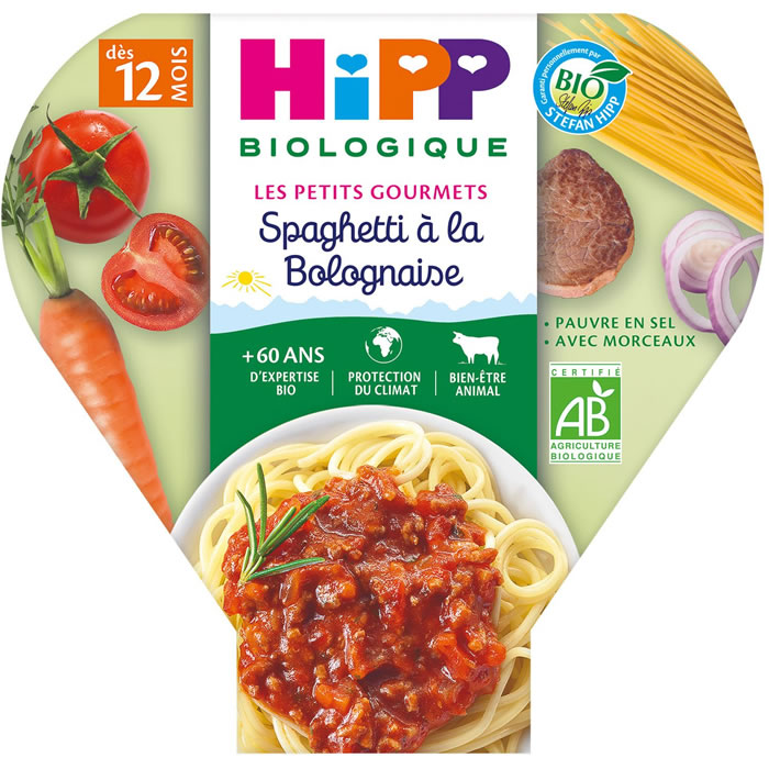 HIPP Spaghetti à la bolognaise bio dès 12 mois