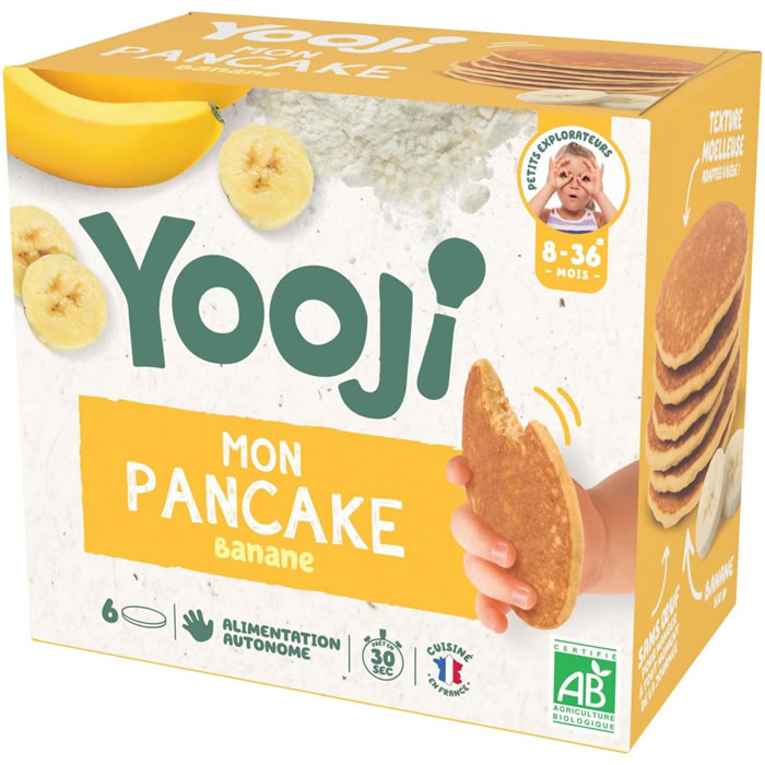 YOOJI Pancake à la banane dès 8 mois bio