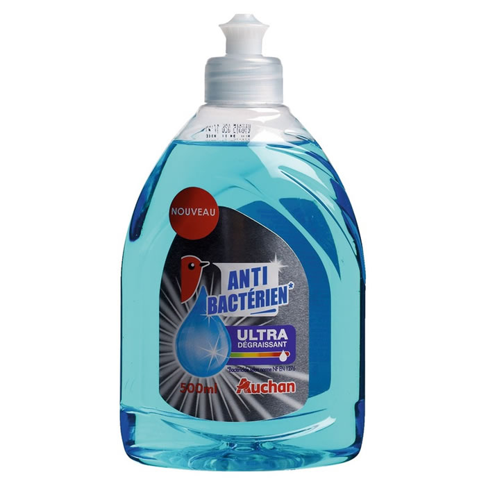 AUCHAN Liquide vaisselle anti-bactérien