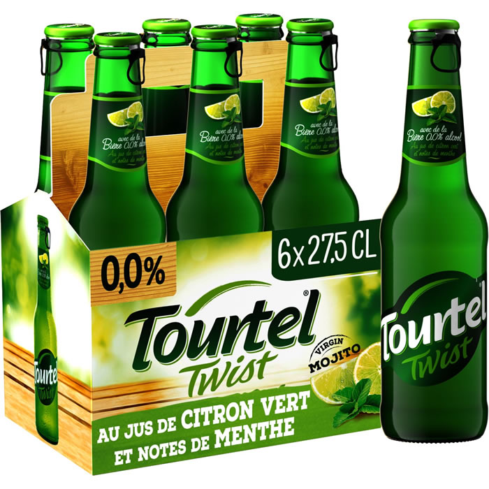 TOURTEL : Twist - Bière sans alcool façon mojito - chronodrive