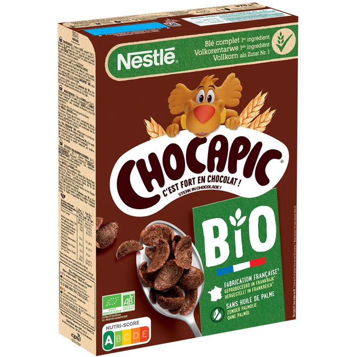 NESTLE Chocapic Céréales au chocolat bio