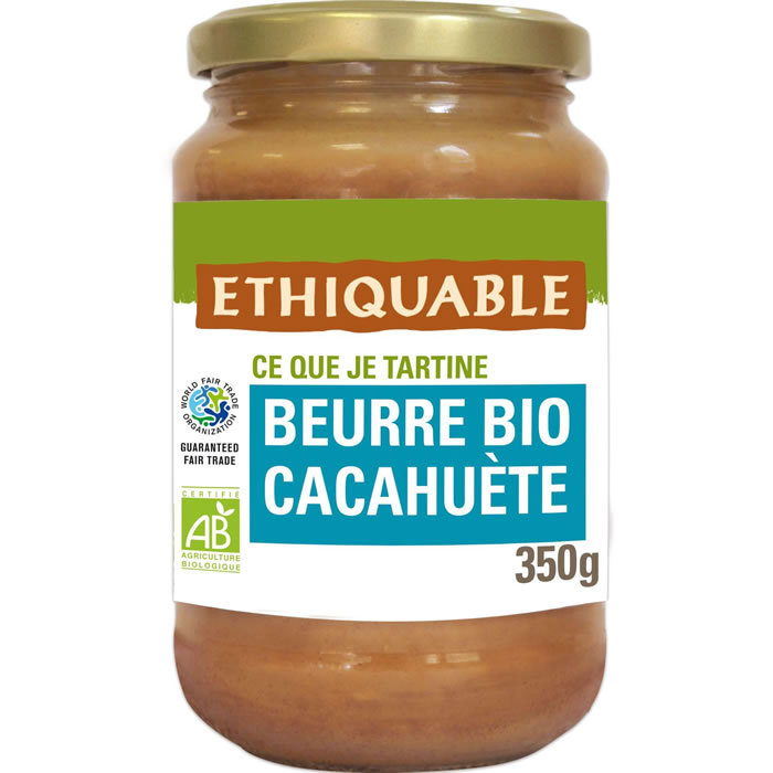 ETHIQUABLE Beurre de cacahuète bio