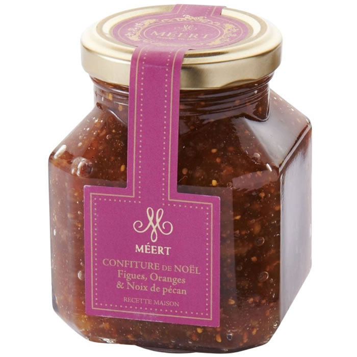MEERT Confiture de Noël figues, oranges et noix de pécan chronodrive