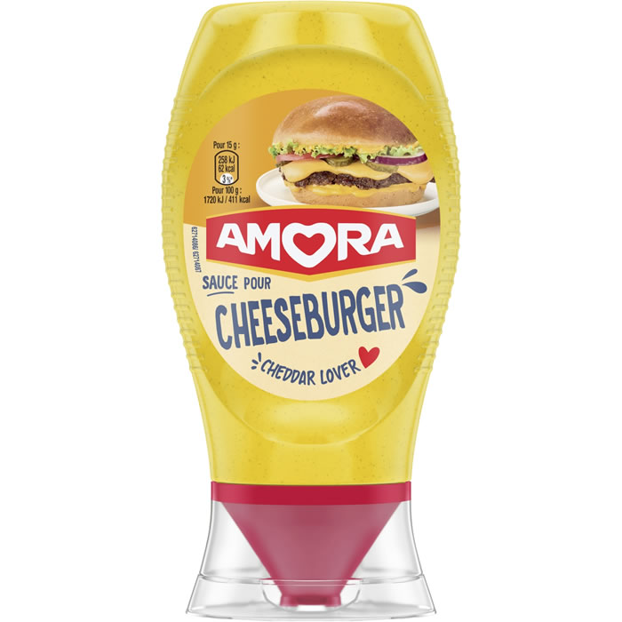 AMORA Sauce burger au cheddar