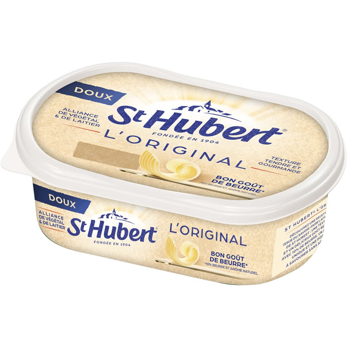 ST HUBERT L'Original Margarine doux 53% M.G pour tartine et cuisson