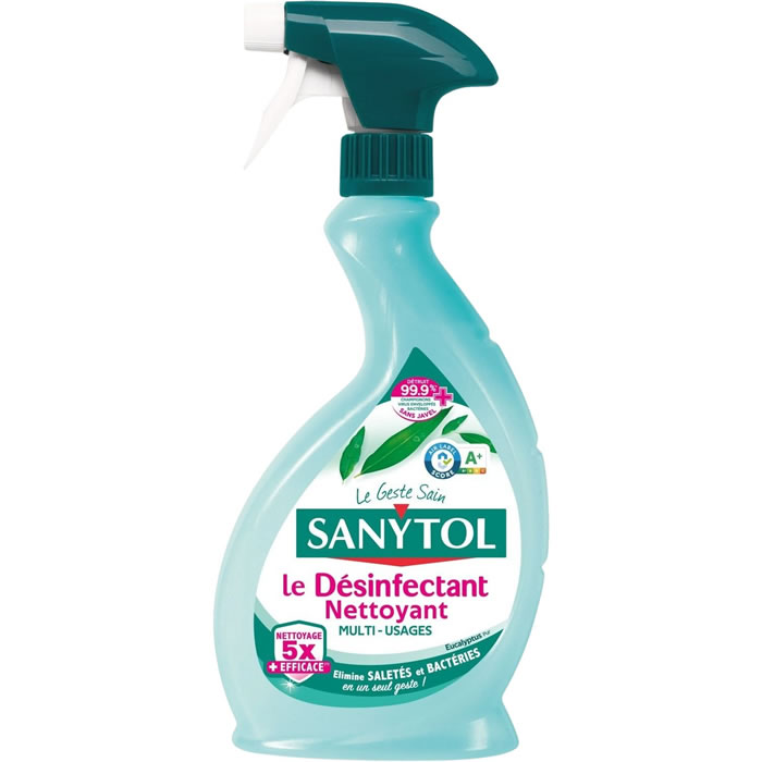 SANYTOL Nettoyant spray désinfectant multi-usages