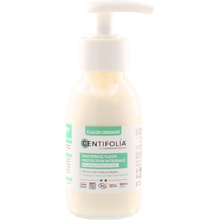 CENTIFOLIA Dentifrice protection intégrale