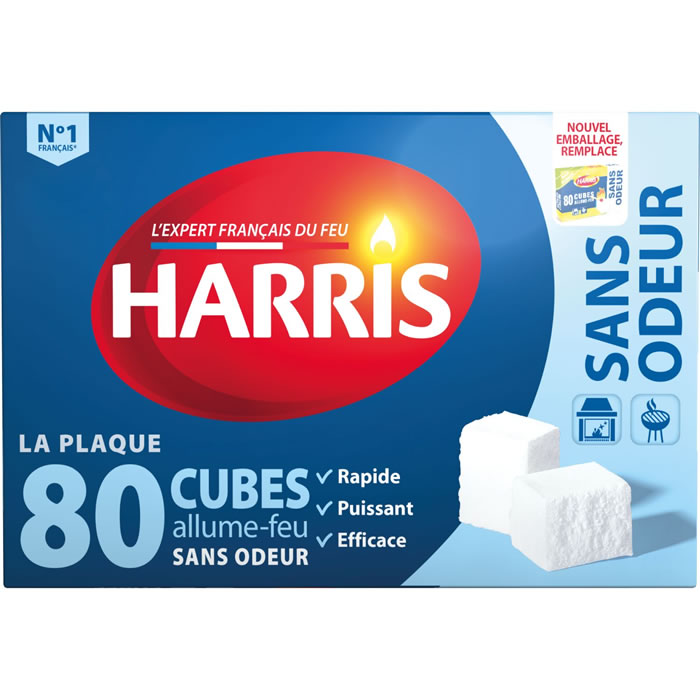 HARRIS Cubes allume-feu sans odeur