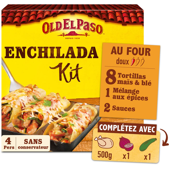 OLD EL PASO Kit pour enchiladas doux au four