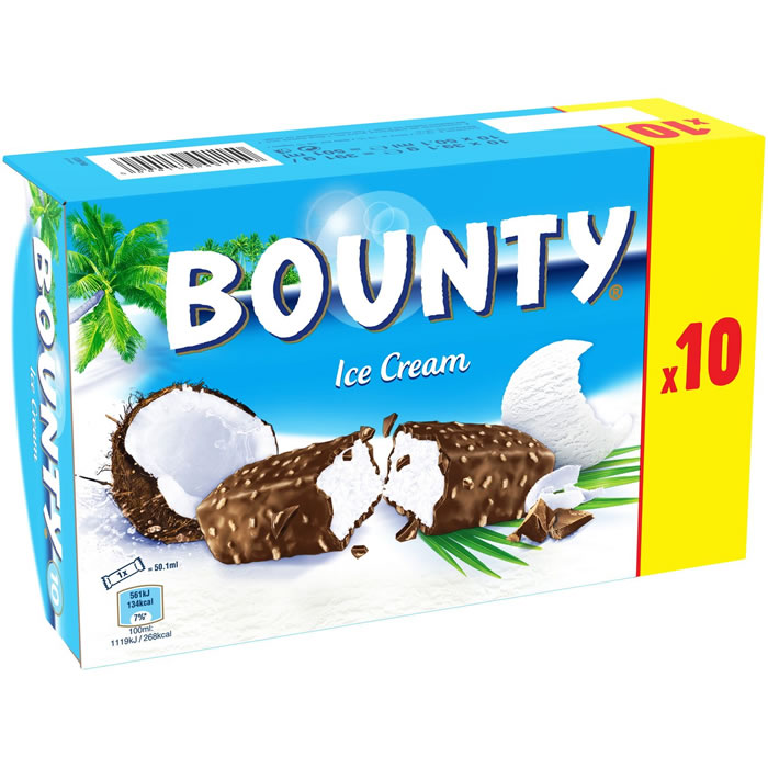 Barres de chocolat et noix de coco « Bounty »
