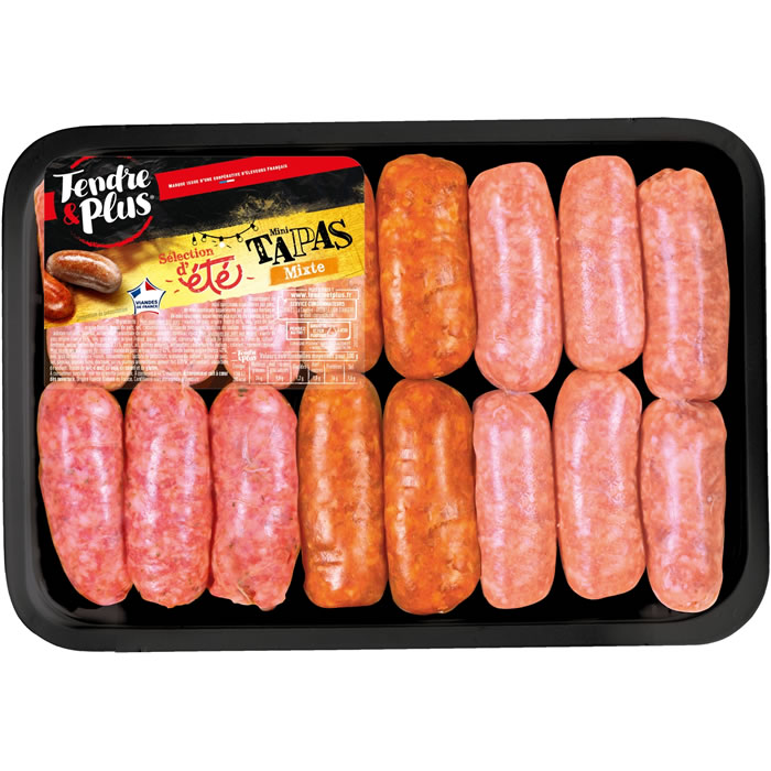 TENDRE & PLUS Mini tapas mixte