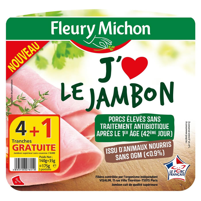 FLEURY MICHON J'aime le Jambon Jambon supérieur