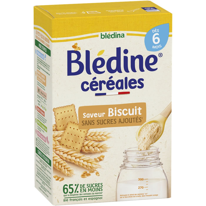 BLEDINA Blédine Céréales en poudre biscuité dès 6 mois