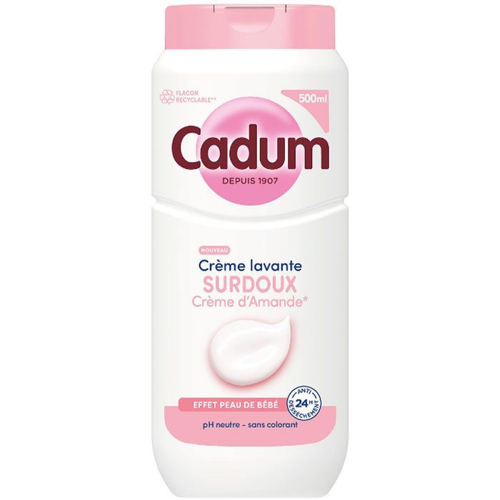 CADUM Surdoux Crème douche à la crème d'amande